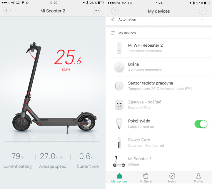 xiaomi mi electric scooter 2 skladem elektrokoloběžka elektrická koloběžka istage xiaomi market mijia elektro vozítko segway istage xioami market